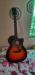aesthetic guitar with sound box